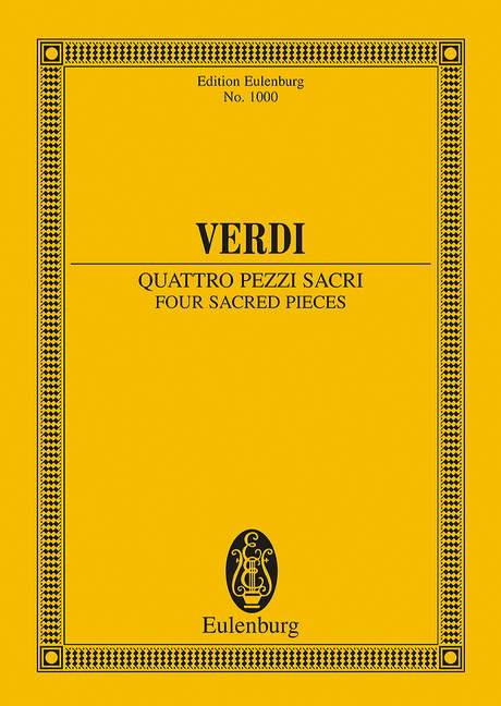 VERDI G. - PIEZAS SACRAS (4) -