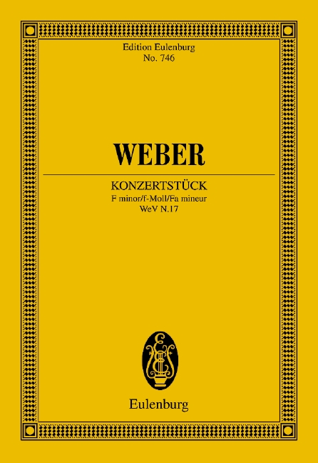 WEBER C.M. - PIEZA DE CONCIERTO PARA PIANO - OP.79