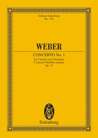 WEBER C.M. - CONCIERTO PARA CLARINETE Nº1 - OP.73 (BOLSILLO)