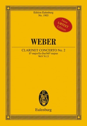 WEBER C.M. - CONCIERTO PARA CLARINETE Nº2 - OP.74 (BOLSILLO)