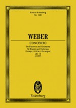 WEBER C.M. - CONCIERTO PARA FAGOT - OP.75