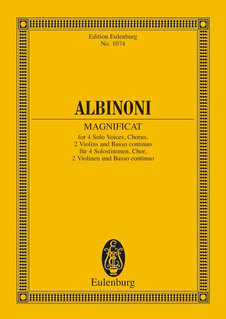 ALBINONI T. - MAGNIFICAT (CORO) -