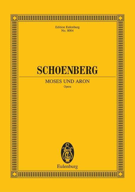 SCHOENBERG A. - MOISES Y AARON -