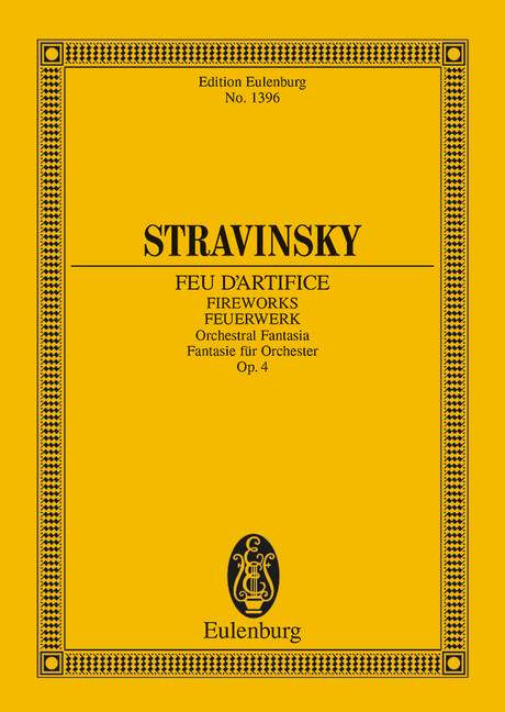 STRAVINSKY I. - FEUERWERK FANTASIA - OP.4