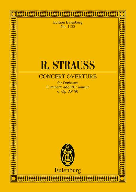 STRAUSS R. - CONCIERTO OBERTURA - OP.80