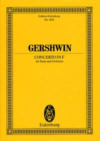 GERSHWIN G. - CONCIERTO FA (P) -