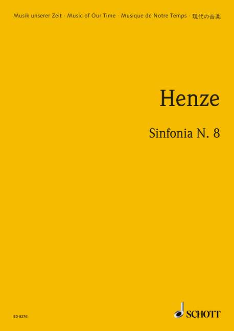 HENZE H.W. - SINFONIA Nº8 -