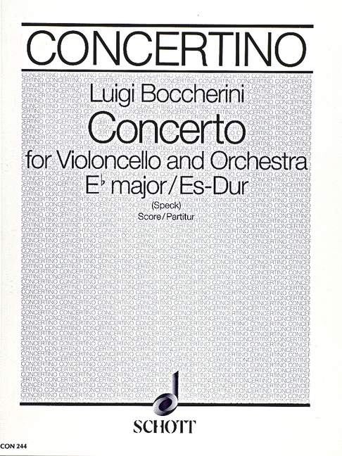 BOCCHERINI L. - CONCIERTO MIb M (VC) -