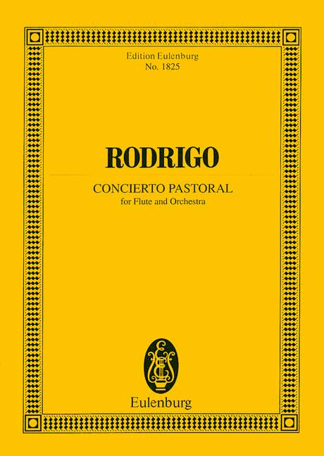 RODRIGO J. - CONCIERTO PASTORAL (FL) -