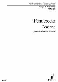 PENDERECKI K. - CONCIERTO (FL) -