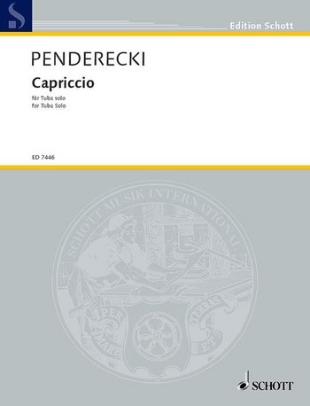 PENDERECKI K. - CAPRICCIO TUBA SOLA