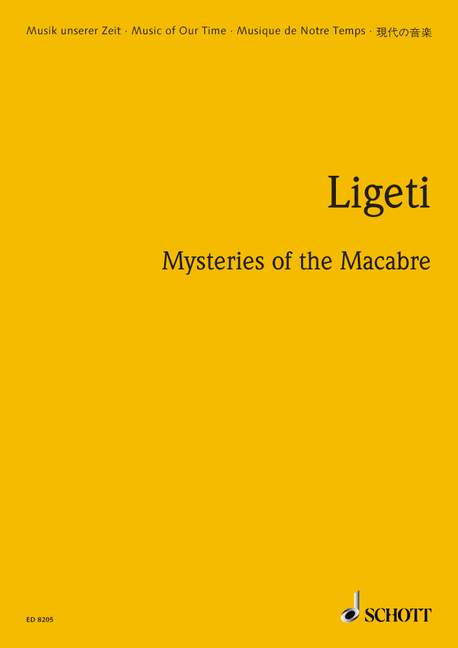 LIGETI G. - MYSTERIES OF THE MACABRE