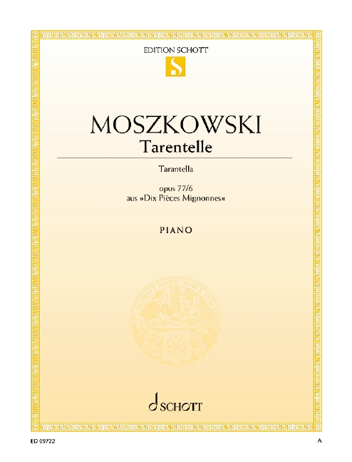 MOSZKOWSKI M. - TARANTELLA  - OP.77 Nº6