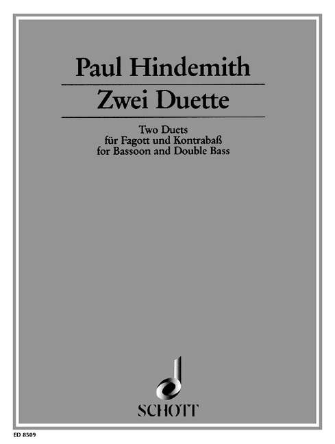 HINDEMITH P. - DUOS (2) -