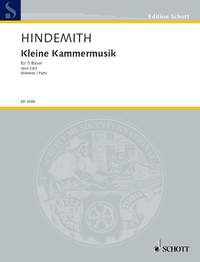 HINDEMITH P. KLEINE KAMMERMUSIK OP.24 Nº2