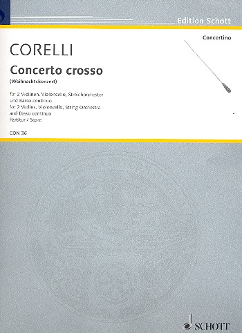 CORELLI G. - CONCERTO GROSSO SOL m NAVIDAD OP.6 Nº 8