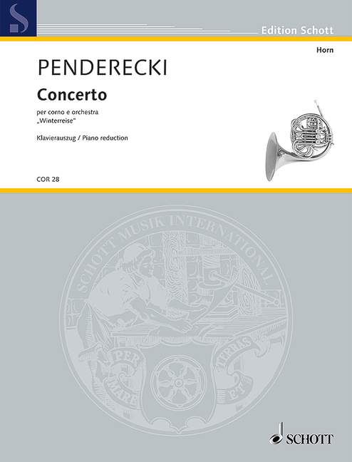 PENDERECKI K. - CONCIERTO "WINTERREISE" TROMPA
