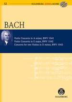 BACH J.S. - CONCIERTOS VIOLIN 1 Y 2 DOBLE CONCIERTO +CD (BOLSILLO)