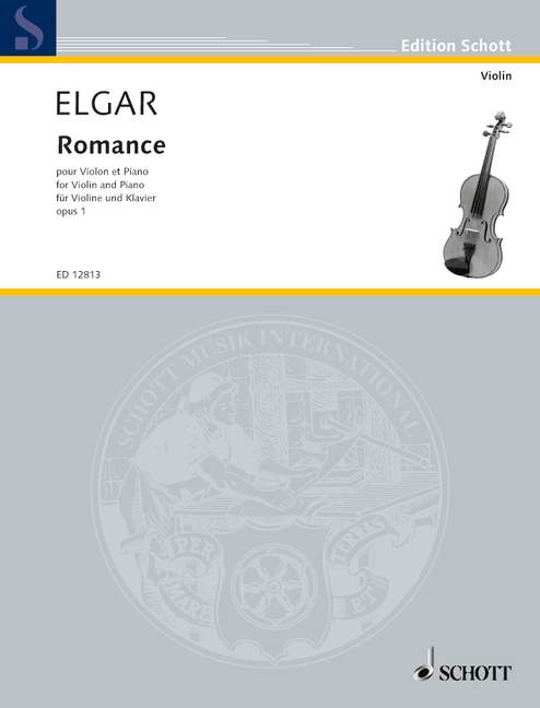 ELGAR E. - ROMANCE (VIOLIN Y PIANO)