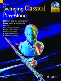 ALBUM - SWINGING CLASSICAL EASY PLAY-ALONG FLUTE +CD