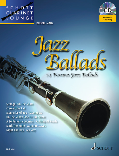 MAUZ R. - JAZZ BALLADS +CD (CL) (14 FAMOUS JAZZ BALLADS)