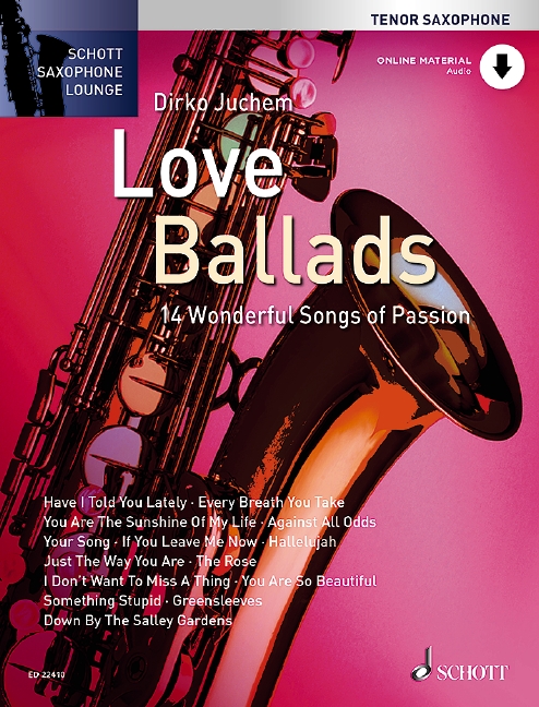 ALBUM - LOVE BALLADS (BALADAS DE AMOR) SAXOFON TENOR