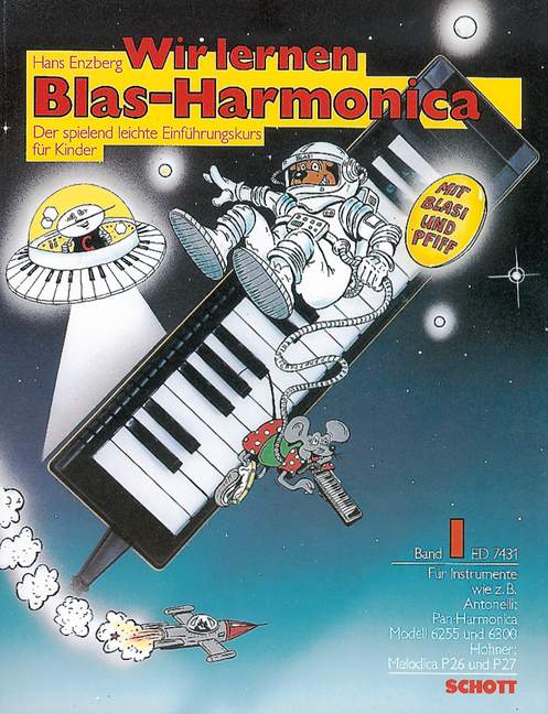 HANS.- Wir lernen blas-harmonica band 1