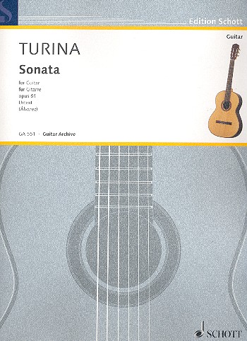 TURINA J. - SONATA OP.61 GUITARRA URTEXT