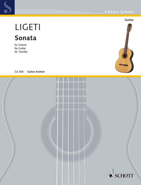 LIGETI G. - SONATA GUITARRA