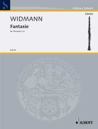 WIDMANN J. -  FANTASIA CLARINETE SOLO
