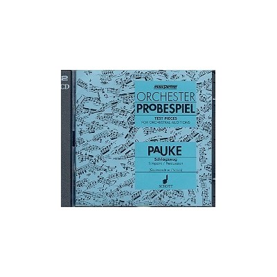 ALBUM - ORCHESTER PROBESPIEL (2CD) -(TIMBAL/PERCUSION)
