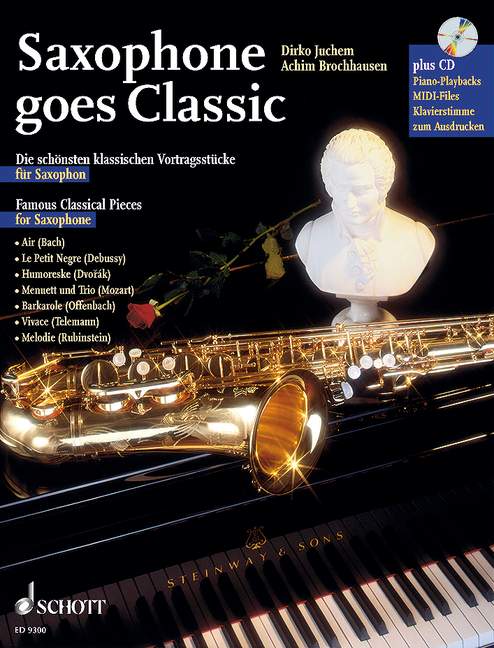 JUCHEM - SAXOPHONE GOES CLASSIC (+CD) -