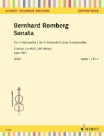 ROMBERG B. - SONATA MI m OP.38/1 3 VIOLONCHELOS
