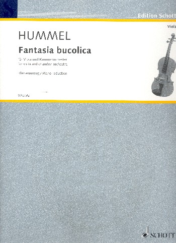 HUMMEL B. - FANTASIA BUCOLICA - VIOLA Y PIANO