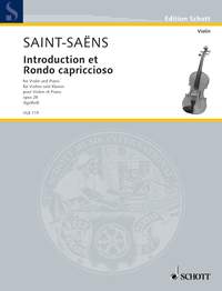 SAINT SAENS C. - INTRODUCCION Y RONDO CAPRICHOSO OP.28