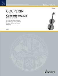 COUPERIN F. - CONCERT ROYAUX 1º SOLM