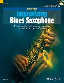 BESTON N. - IMPROVISING BLUES SAXOPHONE +CD