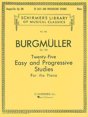 BURGMULLER F. - ESTUDIOS FACILES (25) - OP.100