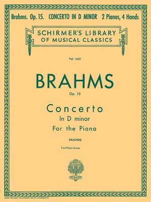 BRAHMS J. - CONCIERTO Nº1 RE m - OP.15