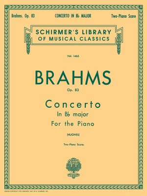 BRAHMS J. - CONCIERTO Nº2 SIb M - OP.83