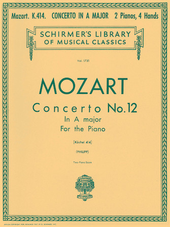 MOZART W.A. - CONCIERTO Nº12 LA M - KV.414
