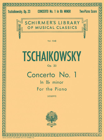 TCHAIKOVSKY P.I. - CONCIERTO Nº1 SIb m - OP.23