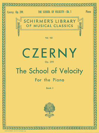 CZERNY C. - ESCUELA DE LA VELOCIDAD V.1 - OP.299