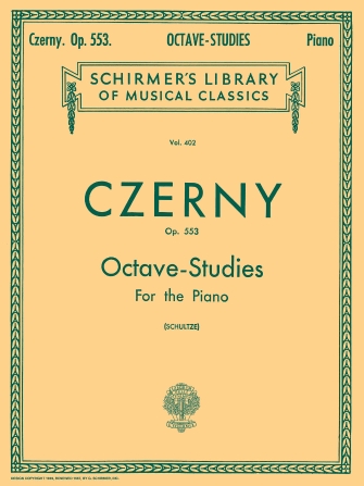 CZERNY C. - ESTUDIOS DE OCTAVAS (6) - OP.553