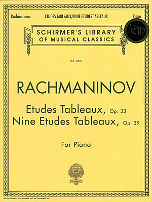 RACHMANINOFF S. - ESTUDIOS TABLEAUX - OP.33/39