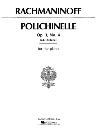 RACHMANINOFF S. - POLICHINELA - OP.3 Nº4