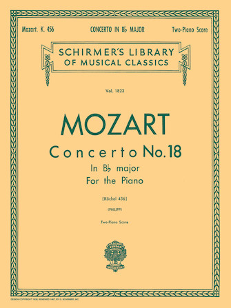 MOZART W.A. - CONCIERTO Nº18 SIb M CON CADENCIAS - KV.456