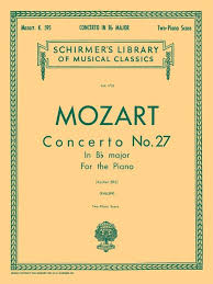 MOZART W.A. - CONCIERTO Nº27 SIb M CON CADENCIAS - KV.595