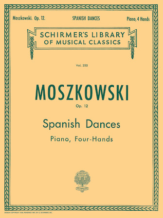 MOSZKOWSKI M. - DANZAS ESPAÑOLAS (P4M) - OP.12