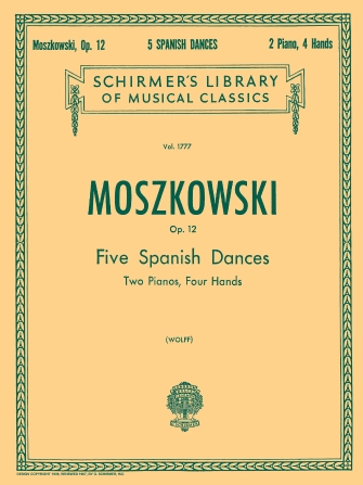 MOSZKOWSKI M. - DANZAS ESPAÑOLAS - OP.12